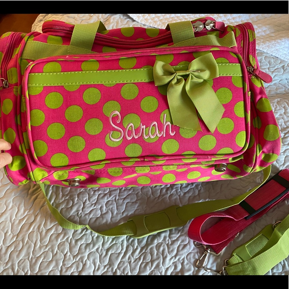 NWOT  duffle bag with Sarah